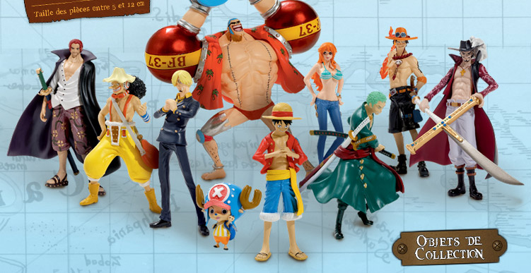 ToyzMag » Des figurines One Piece par Hachette Collection