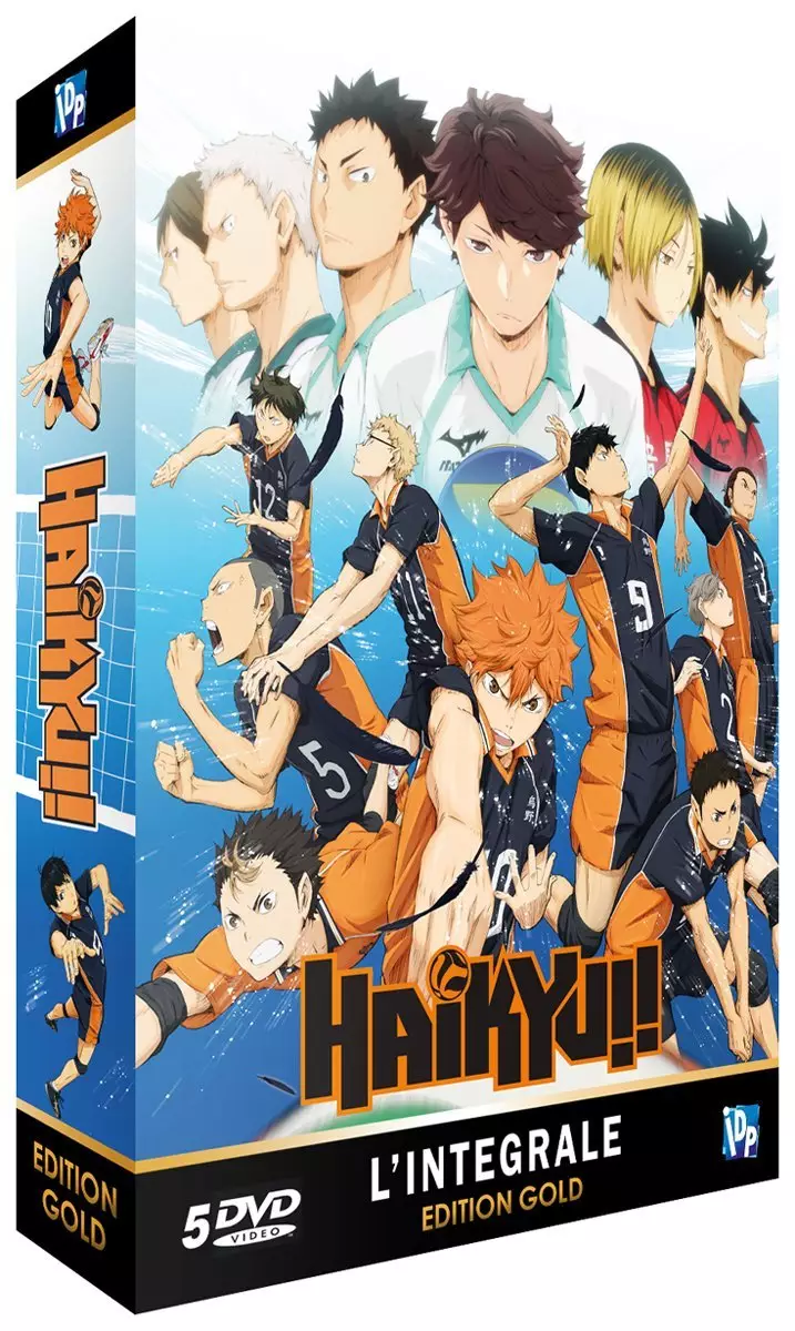 Haikyu Saison 1 épisode 1 Vostfr Crunchyroll DVD Haikyu - Intégrale - Saison 1 - Edition Gold - Anime Dvd - Manga news