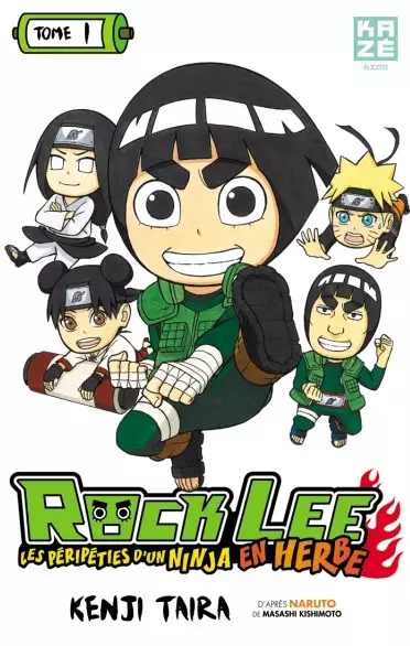 Rock Lee - Les Péripéties d'un Ninja en Herbe Intégrale Official ebook FR