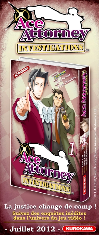 Miles Edgeworth: Ace Attorney Investigations by Kenji Kuroda