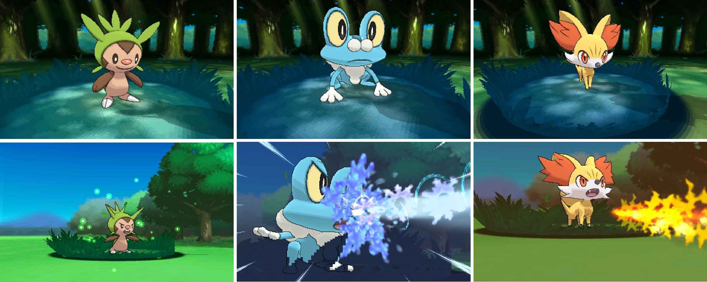 Pokemon X & Y Images des starters et légendaires, 17 Janvier 2013 Manga news