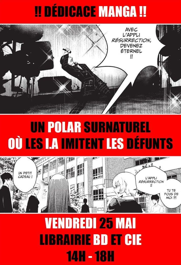 Oto-San, le dessinateur de Double.Me, en ddicace  Narbonne Dedicace-otosan