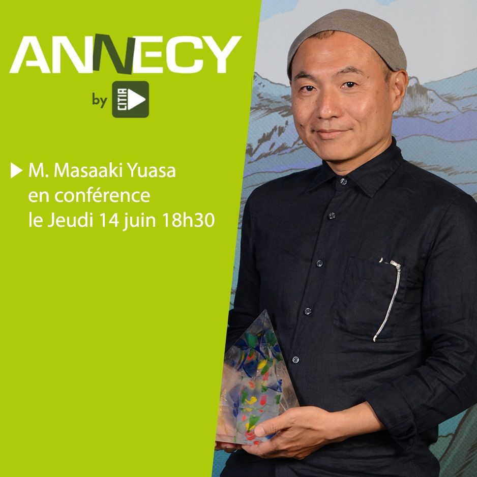 Festival du Film d'Animation d'Annecy du 11 au 16 juin 2018 Masaaki-yuasa-annecy