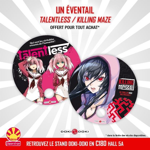 Japan Expo 19 du 5 au 8 juillet 2018 Doki-doki-je2018-goodies-3