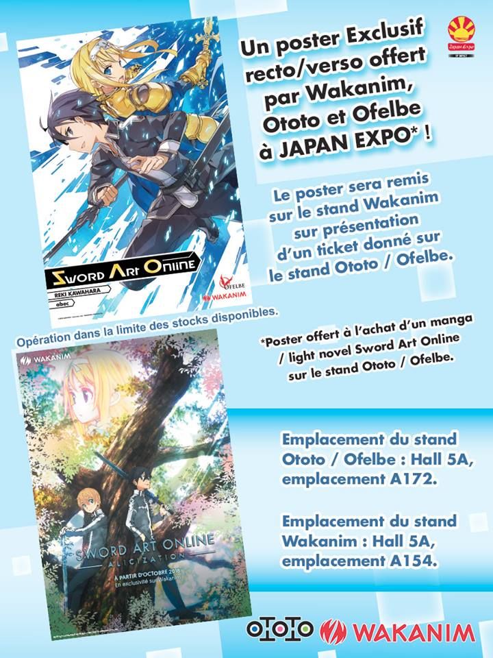 Japan Expo 19 du 5 au 8 juillet 2018 - Page 2 Ototo-ofelbe-wakanim-je2018