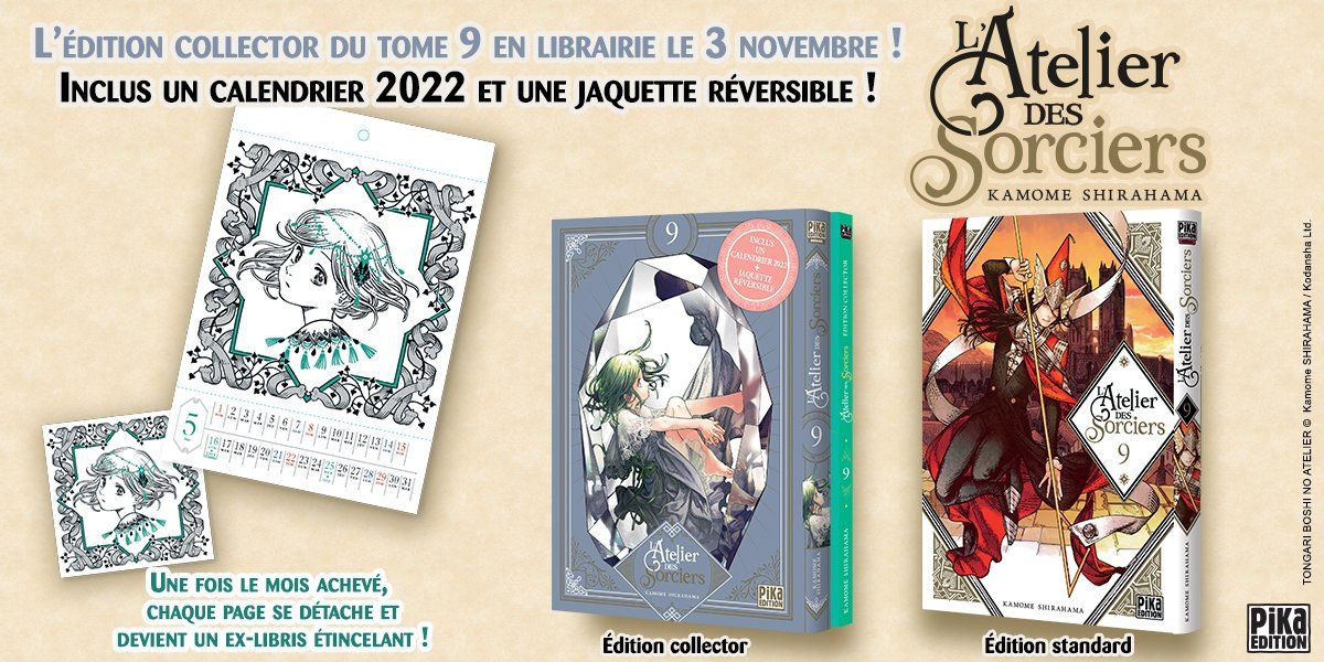 Manga l'Atelier des Sorciers : Tous les Mangas l'Atelier des Sorciers