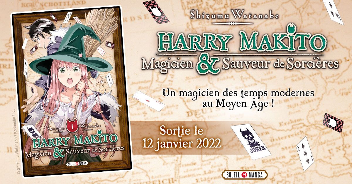 Harry Makito, Magicien et Sauveur de Sorcières T03 de Shizumu Watanabe,  Shizumu Watanabe - Album