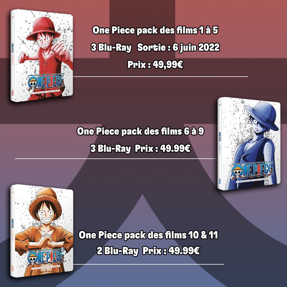 One Piece - EDITION EQUIPAGE - PARTIE 4: Coffret DVD / BluRay Manga chez  Kana Home Vidéo