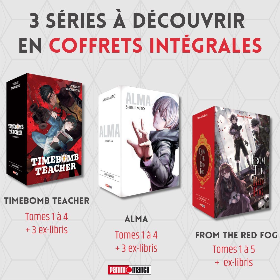 Des coffrets manga collector annoncés chez Panini - Actualités - Anime News  Network:FR