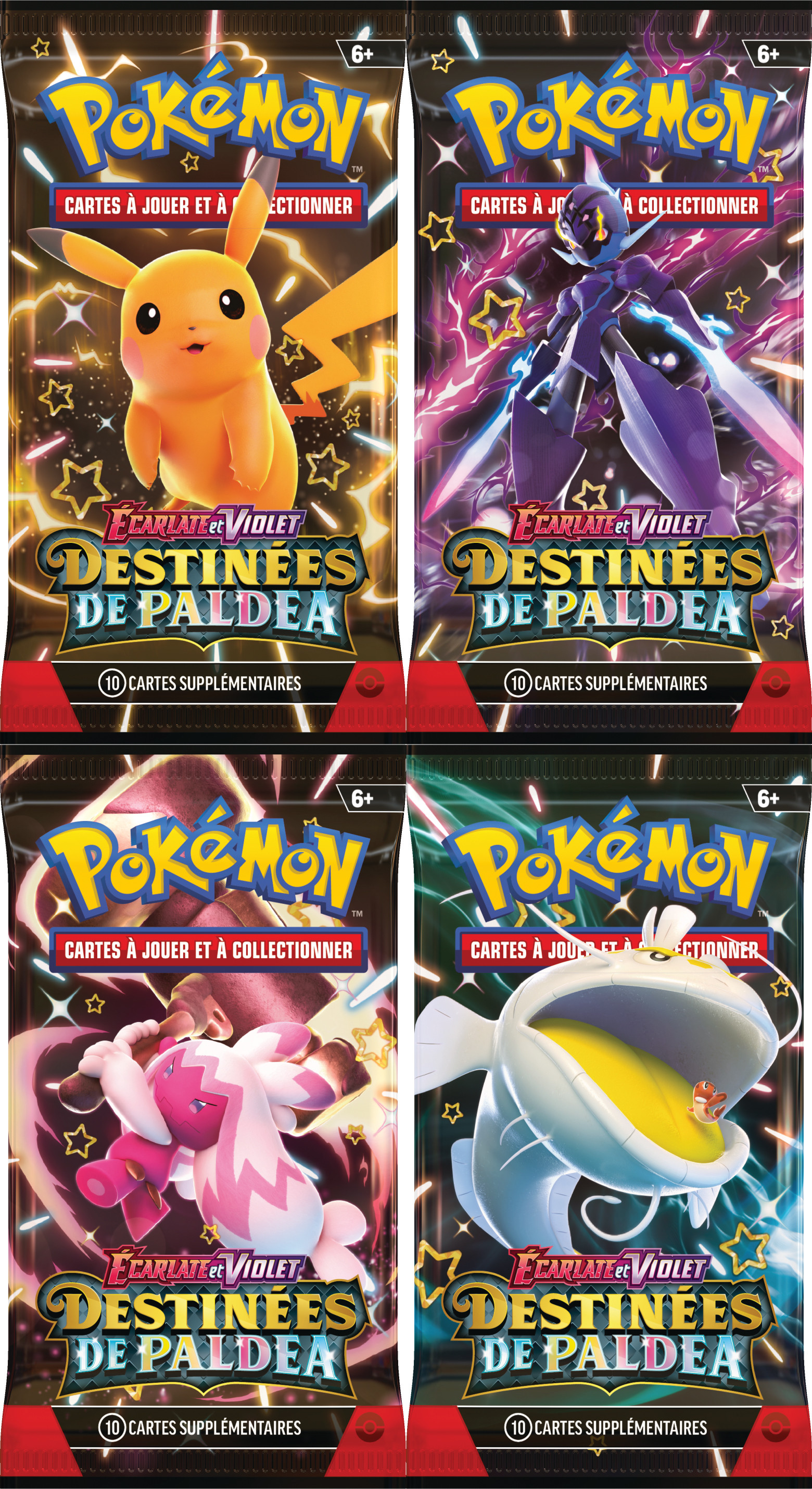 Nouvelle extension Pokemon Écarlate et Violet – Destinées de Paldea, 22  Novembre 2023 - Manga news