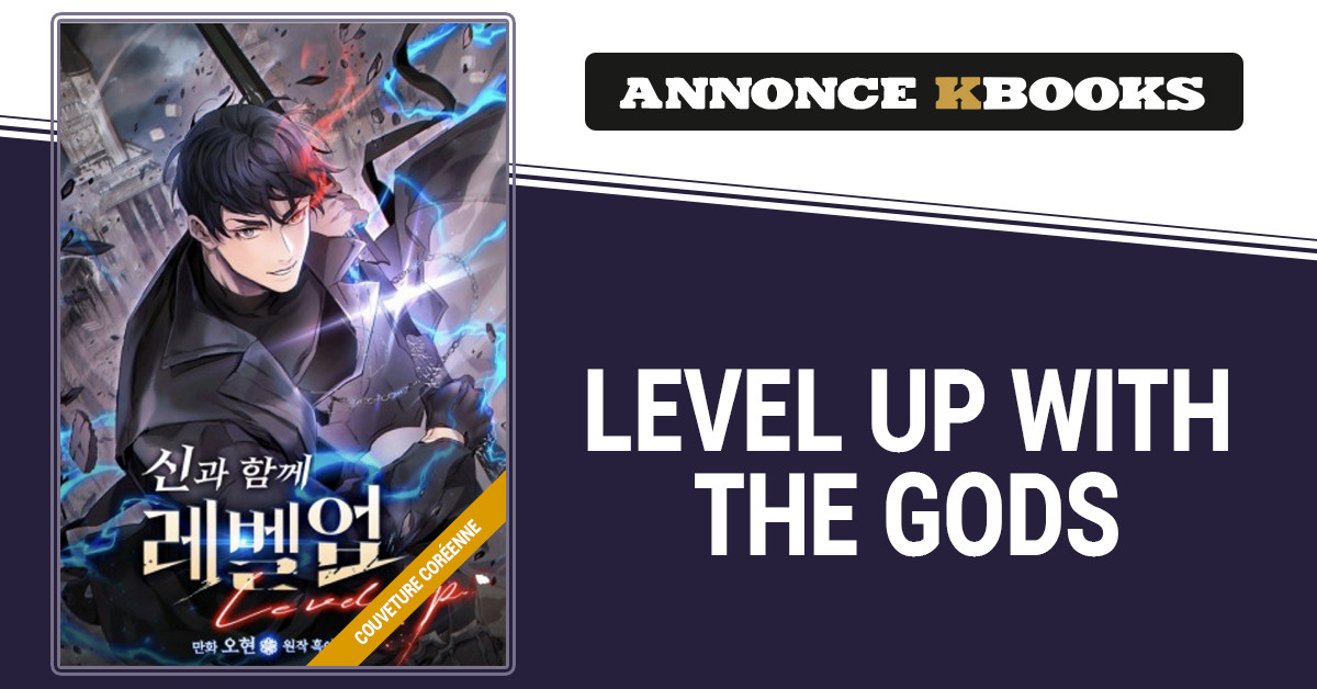 Couverture de Level Up with the Gods par Kbooks