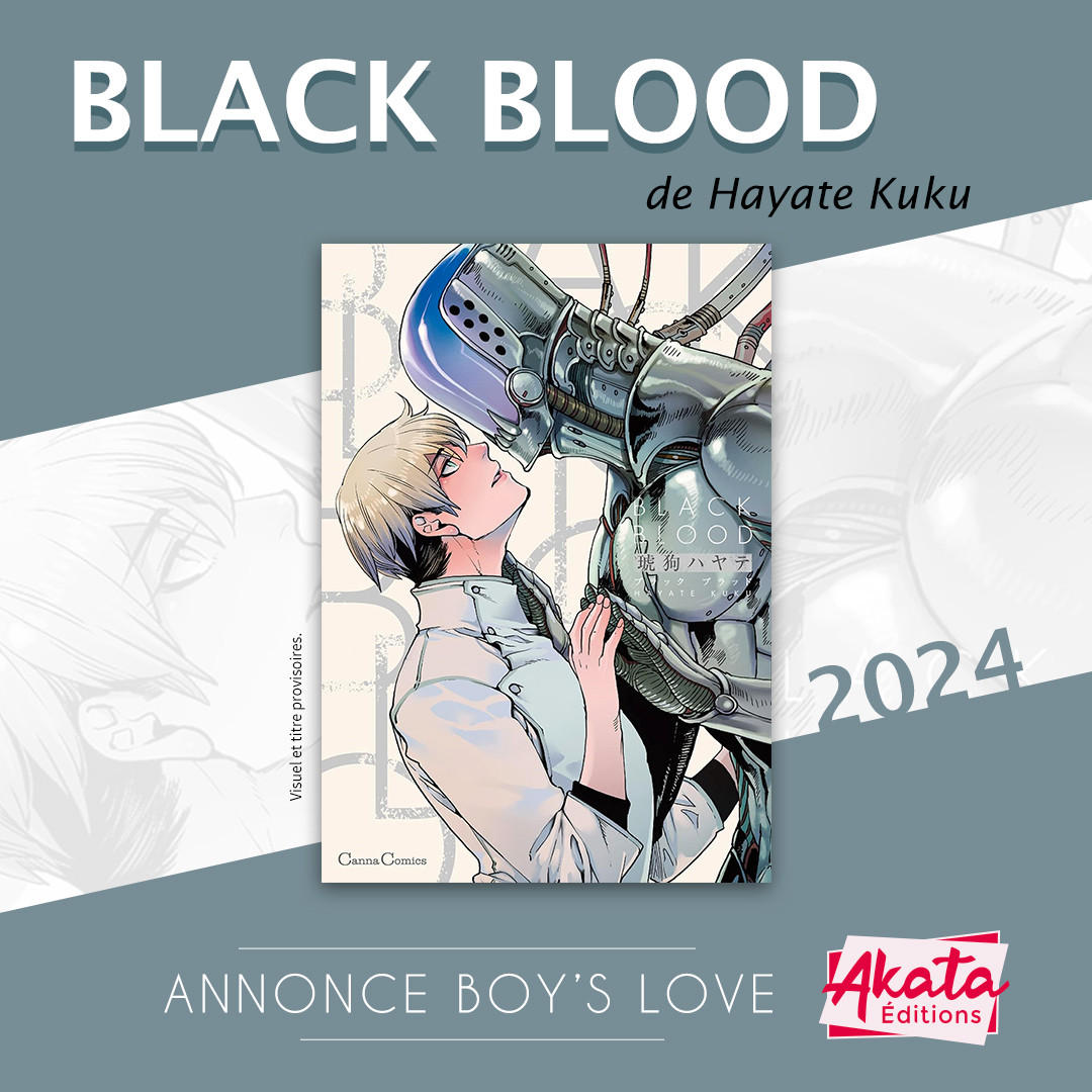 Couverture du manga Black Blood de Hayate Kuku publié par les éditions Akata