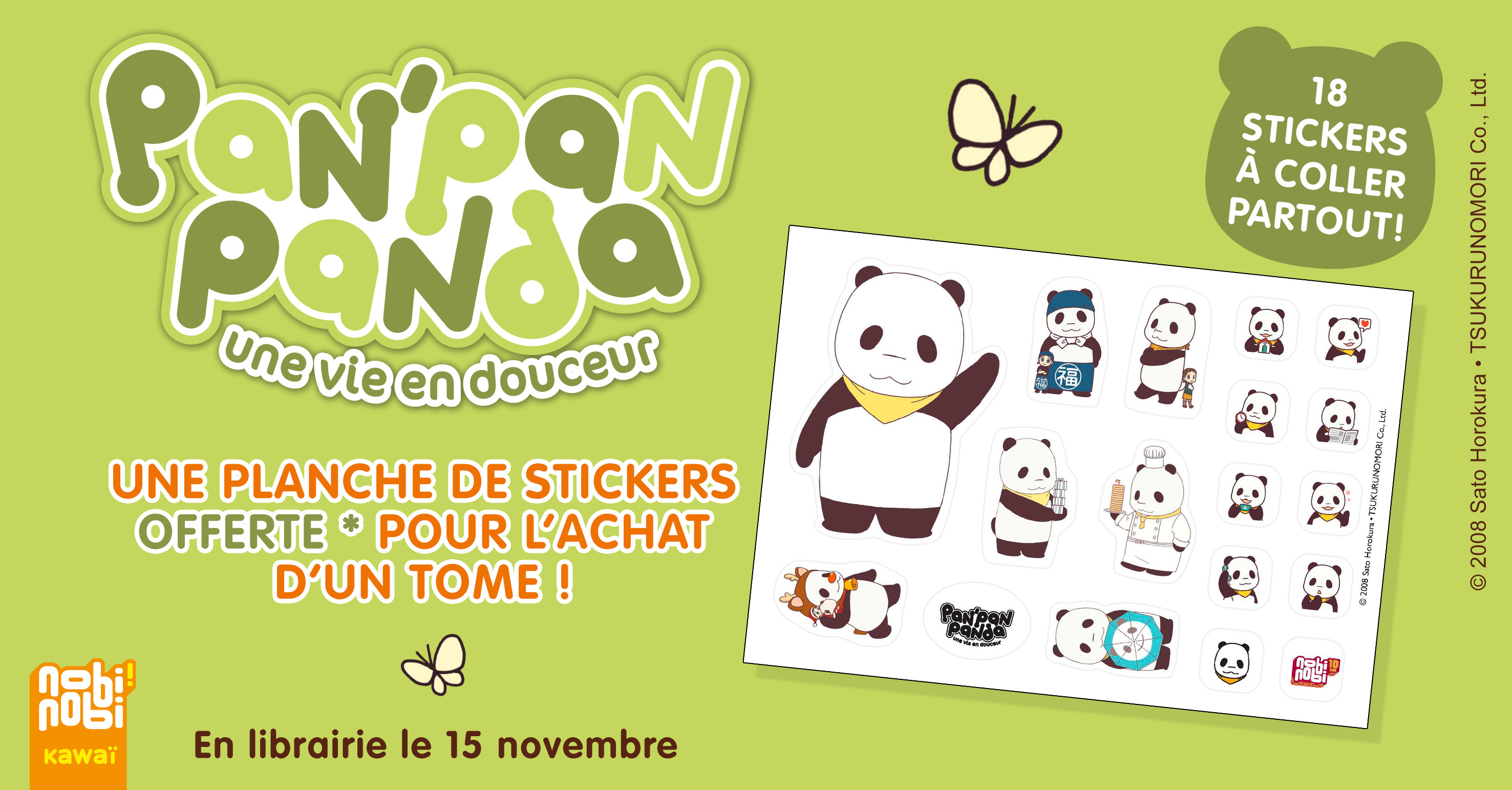 Stickers promotionnels Pan