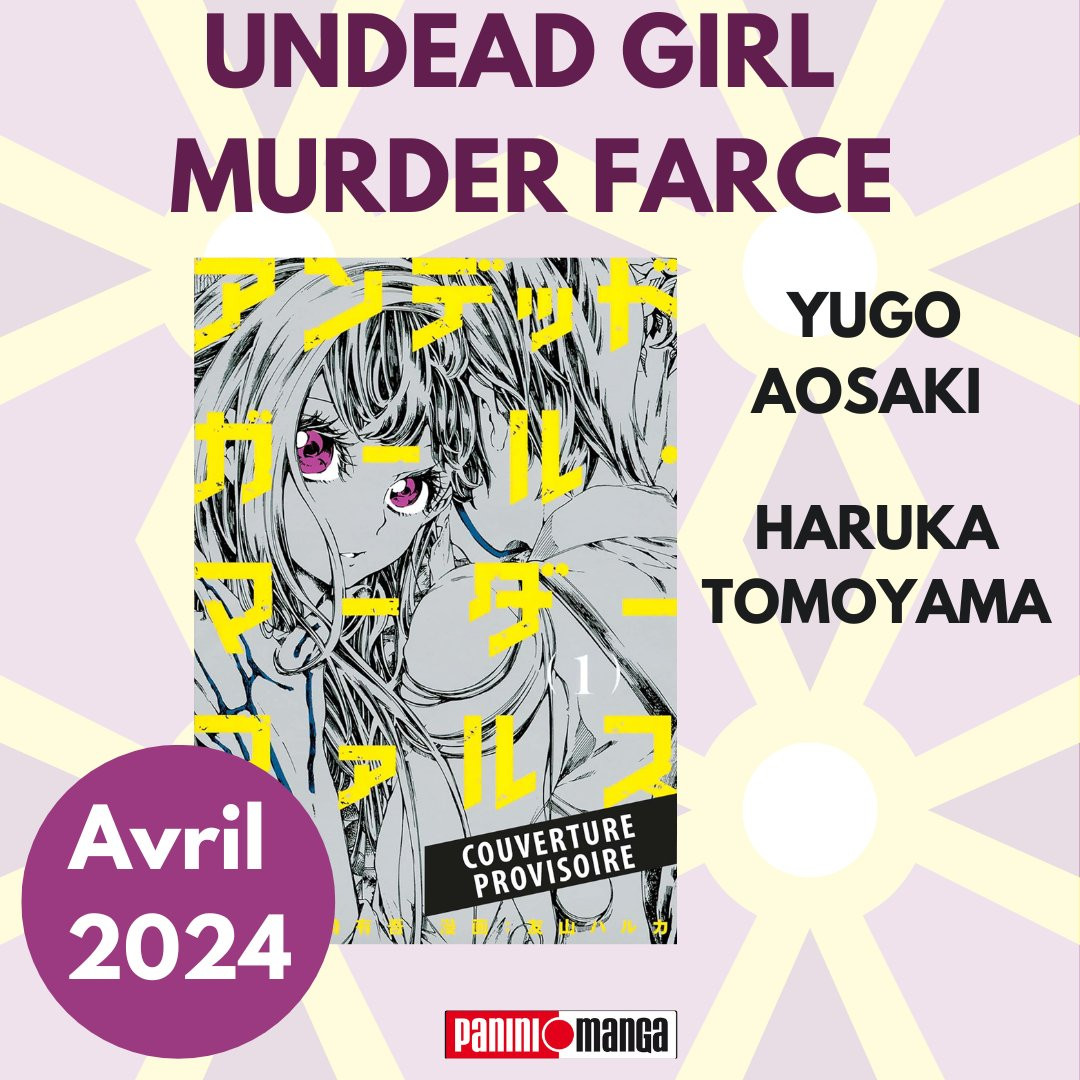 Couverture Undead Girl Murder Farce