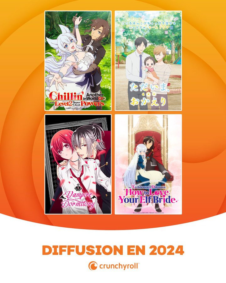 Annonce Chillin’ in Another World with Level 2 Super Cheat Powers Crunchyroll