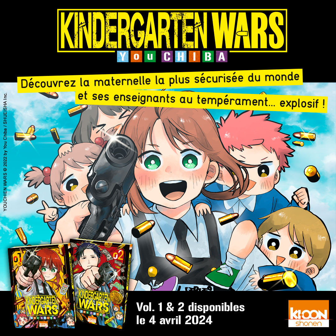Annonce de Kindergarten Wars par Ki-oon
