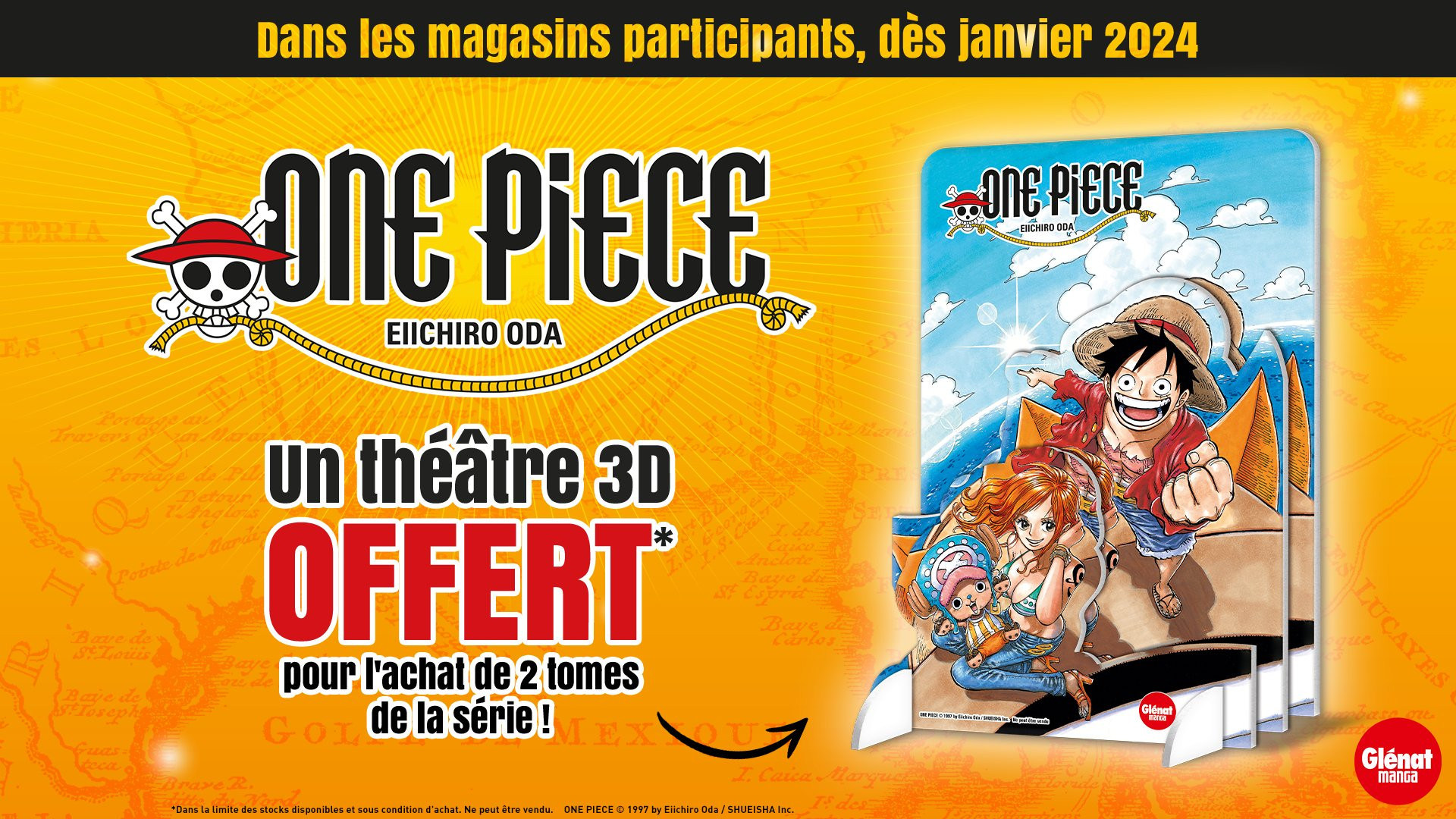 Théâtre 3D One Piece par Glénat