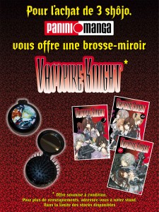 un brosse-miroir Vampire Knight