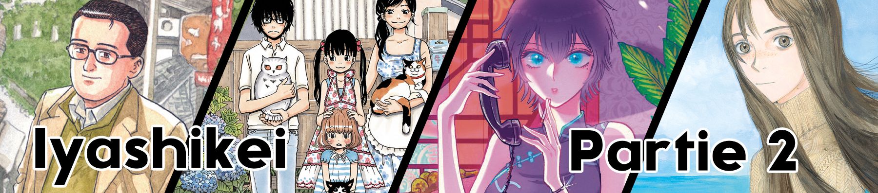 Dossier manga - Ces mangas qui font du bien – Partie 2
