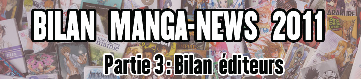 Dossier manga - Bilan Manga-News 2011 - Partie 3