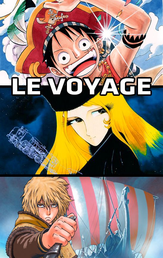 Le voyage dans les mangas