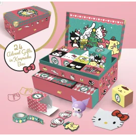 HELLO KITTY - Coffret Souvenir - Calendrier de l'Avent 24 boites 