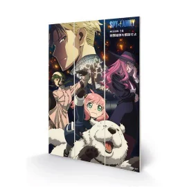 Poster SPY X FAMILY - Mission 14 - Impression sur bois 20x29.5cm 