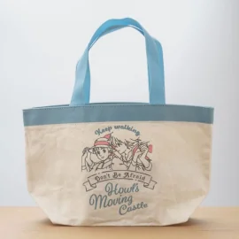 Le Château ambulant sac en toile lunch Don't Be Afraid 