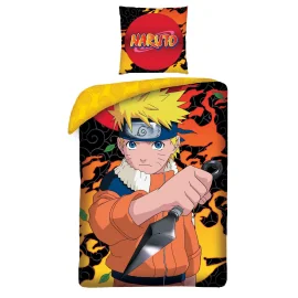 Naruto - Parure de lit en microfibre (200x140cm + 63x63cm) 
