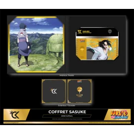 Naruto Shippuden Coffret Sasuke Shikishi X Golden Ticket 