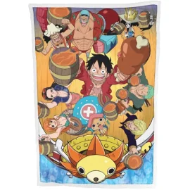 One Piece couverture polaire Ver. 3 100 x 150 cm 
