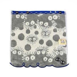 Mon voisin Totoro serviette de toilette mains Kurosuke 25 x 25 cm 