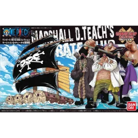 One Piece Maquette Grand Ship Collection Marshall D. Teach's Ship 15cm 