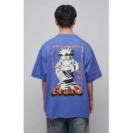 Naruto Shippuden T-Shirt Graphic Blue 