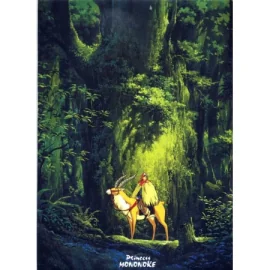 Ghibli - Princesse Mononoké - Chemise A4 Ashitaka dans les bois 