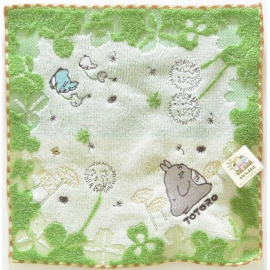 Mon voisin Totoro serviette de toilette mains Young Leaves 25 x 25 cm 