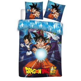 DRAGON BALL - Parure de lit 140X200 - Trooper '100% microfibre' 