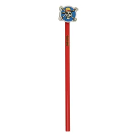 One Piece crayon à papier avec gomme Luffy 