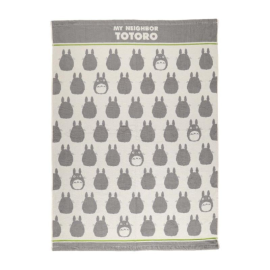 MON VOISIN TOTORO - Totoro Gris - Couverture de sieste 85x115cm 