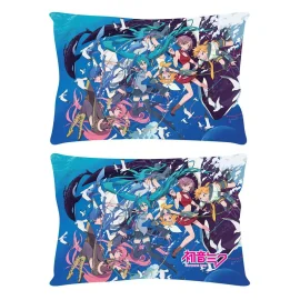Hatsune Miku oreiller Miku & Friends (Ocean) 50 x 35 cm 