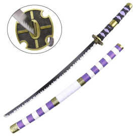 Katana Ornementale - Inspiré du katana Nidai Kitetsu de Monkey d. Luffy 