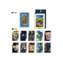 16774 - GHIBLI - JEU DE 54 CARTES - LE CHATEAU AMBULANT 