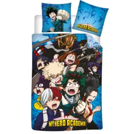 MY HERO ACADEMIA - Parure de lit 140X200 - '100% Coton' 