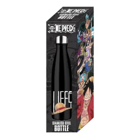 One Piece - Bouteille d'eau en acier inoxydable l'équipage du Chapeau de Paille - 500ml 