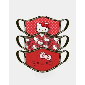 Hello Kitty: Pack de 3 masques standard 