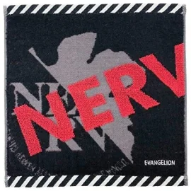 Evangelion - Essuie-mains Logo du Nerv 30x30cm 