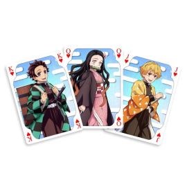 Demon Slayer: Kimetsu no Yaiba - jeu de cartes à jouer 