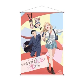 Poster My Dress Up Darling Marin & Wakana Wallscroll 