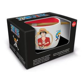 One Piece - Bol à ramen avec baguettes Classic 