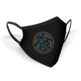 Dragon Ball – Masque Noir à l'unité ajustable Adulte – Logo Dragon Ball 